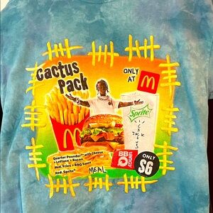 Travis Scott x McDonald’s Tee🔥🔥🔥